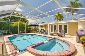 Canal-Front Home with Boat Lift in Cape Coral!